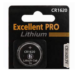 Bateria litowa guzikowa CR1620 3V Excellent Pro 1 szt. pastylka - niezawodna moc