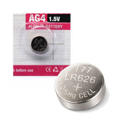 Bateria alkaliczna guzikowa AG4 Tinko 377 SR626SW pastylka 1,5V 1 szt. - niezawodna moc