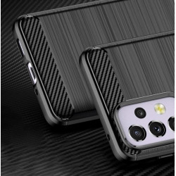 Etui Bumper Carbon Lux na telefon Samsung Galaxy A33 5G A336 czarne