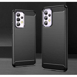 Etui Bumper Carbon Lux na telefon Samsung Galaxy A33 5G A336 czarne