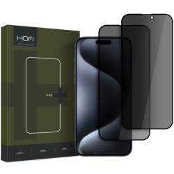 9H SZKŁO hartowane na telefon Apple iPhone 16 Pro Max A3296 / iPhone 17 Pro Max A3526 HOFI PRIVACY PRO+ 2szt