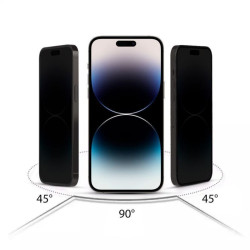 9H SZKŁO hartowane na telefon Apple iPhone 16 Pro Max A3296 / iPhone 17 Pro Max A3526 HOFI PRIVACY PRO+ 2szt