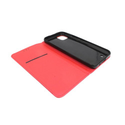 Etui Smart Magnet na telefon Realme C11 2021 / C20 czerwone
