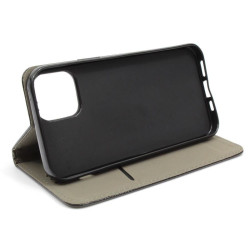 Etui Smart Magnet na telefon Apple iPhone 12 A2172 / 12 Pro A2341 czarne