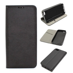 Etui Smart Magnet na telefon Apple iPhone 5 5S SE czarne