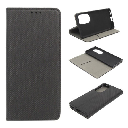Etui Smart Magnet na telefon Honor 70 5G FNE-NX9 czarne