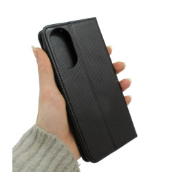 Etui Smart Magnet na telefon Honor X7 5109ADUB 5109ADTY 5109ADTW czarne