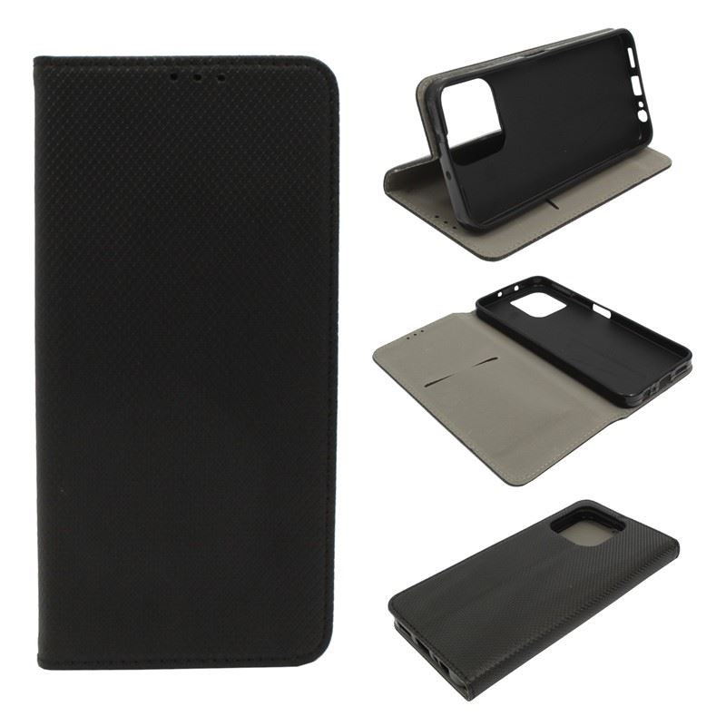 Etui Smart Magnet na telefon Honor X6a WDY-LX1 czarne