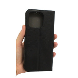 Etui Smart Magnet na telefon Honor X6a WDY-LX1 czarne
