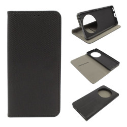 Etui Smart Magnet na telefon Honor Magic 6 Lite 5G ALI-NX3 / X50 5G ALI-AN00 / X9b 5G ALI-NX1 czarne
