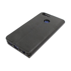 Etui Smart Magnet na telefon Huawei P SMART FIG-LX1 czarny