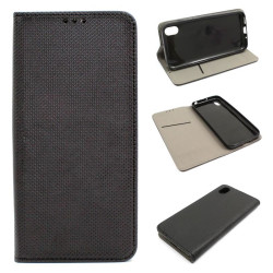 Etui Smart Magnet na telefon Huawei Y5 2019 AMN-L21 / Honor 8S czarne
