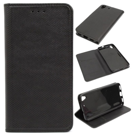 Etui Smart Magnet na telefon Huawei Y6 SCL-L01 / Honor 4A czarne