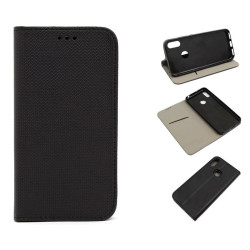 Etui Smart Magnet na telefon Huawei Y6s 2019 JAT-L41 JAT-LX1 / Y6 Prime 2019 MRD-L21 / Honor 8A czarne
