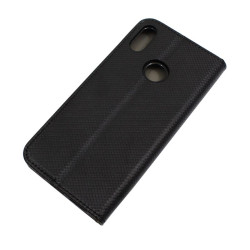 Etui Smart Magnet na telefon Huawei Y6s 2019 JAT-L41 JAT-LX1 / Y6 Prime 2019 MRD-L21 / Honor 8A czarne