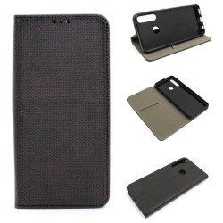 Etui Smart Magnet na telefon Huawei Y6p MED-L49 czarne