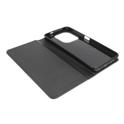 Etui Smart Magnet na telefon Infinix HOT 40i X6528B / Smart 8 X6525 czarne