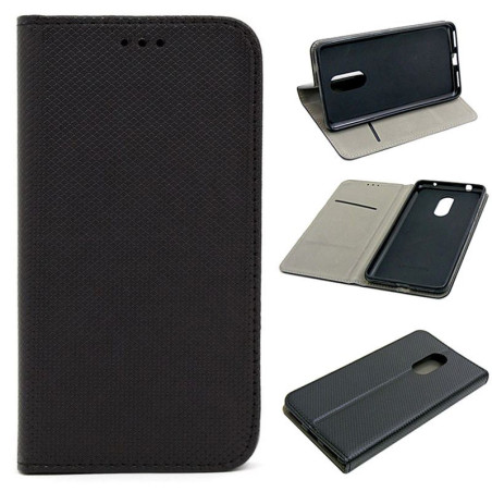 Etui Smart Magnet na telefon Lenovo K6 Note K53a48 czarny
