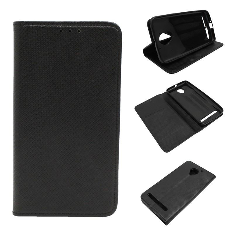 Etui Smart Magnet na telefon Lenovo Vibe C2 czarny