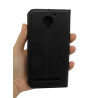 Etui Smart Magnet na telefon Lenovo Vibe C2 czarny