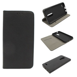 Etui Smart Magnet na telefon LG K10 2018 / K11 czarny