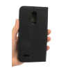 Etui Smart Magnet na telefon LG K10 2018 / K11 czarny