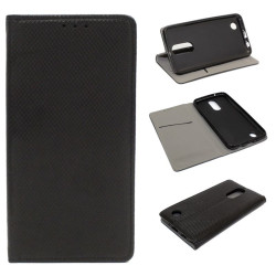 Etui Smart Magnet na telefon LG K8 2017 X300 M200 czarny
