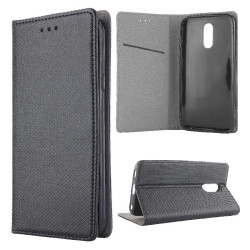 Etui Smart Magnet na telefon LG Q7 Q610E / Q7 Plus Q7+ Q610EA czarne