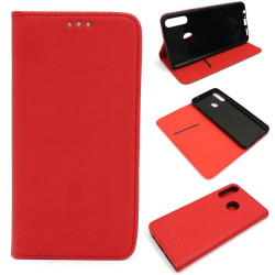 Etui Smart Magnet na telefon Samsung Galaxy A20s A207 czerwone