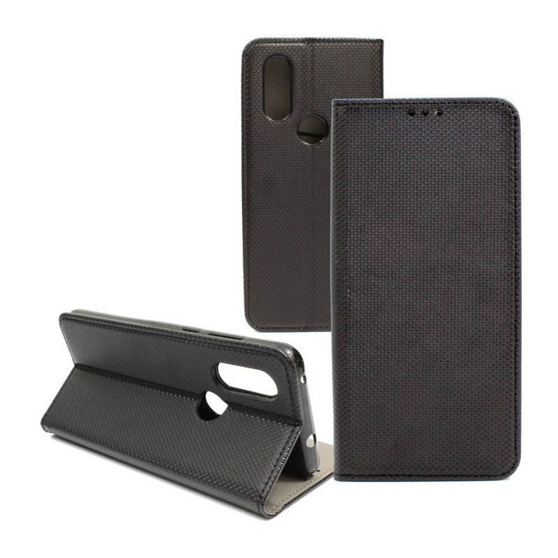 Etui Smart Magnet na telefon motorola one vision XT1970 / p40 czarne