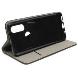 Etui Smart Magnet na telefon motorola one vision XT1970 / p40 czarne