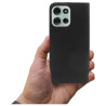 Etui Smart Magnet na telefon motorola moto g75 5G XT2437 czarne