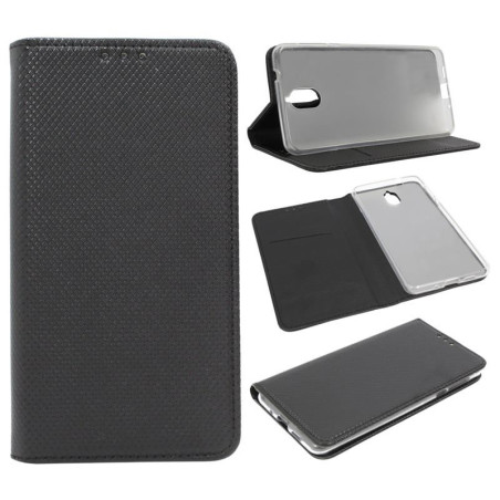 Etui Smart Magnet na telefon Nokia 3.1 TA-1063 czarne