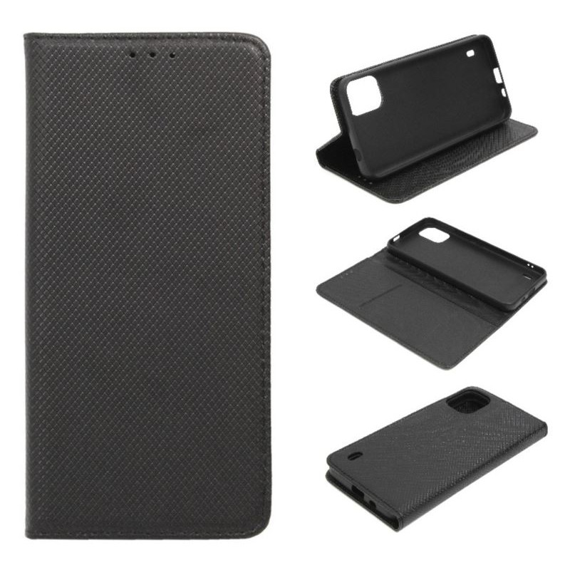 Etui Smart Magnet na telefon Nokia C12 TA-1535 czarne