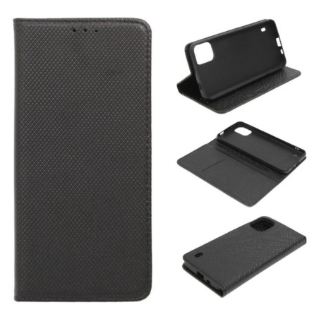 Etui Smart Magnet na telefon Nokia C12 TA-1535 czarne