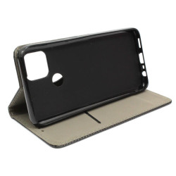 Etui Smart Magnet na telefon OPPO A15 A15s A35 / Realme C12 czarne