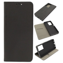 Etui Smart Magnet na telefon OPPO A57s A57 4G 5G A57e A77 5G czarne