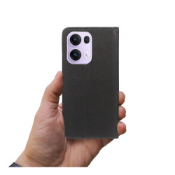Etui Smart Magnet na telefon OPPO Reno 13 Pro 5G CPH2697 czarne