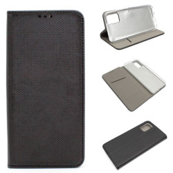 Etui Smart Magnet na telefon Samsung Galaxy A02s A025 czarne