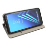 Etui Smart Magnet na telefon Samsung Galaxy A5 2018 A530 / A8 2018 czarne