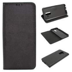 Etui Smart Magnet na telefon Samsung Galaxy A6+ 2018 A605 czarne