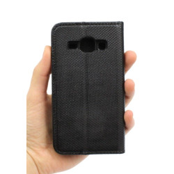 Etui Smart Magnet na telefon Samsung Galaxy J1 J100 czarne