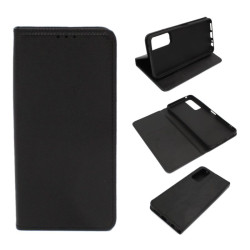 Etui Smart Magnet na telefon TCL 30 / 30 Plus T676 czarne