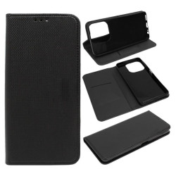Etui Smart Magnet na telefon Tecno Spark 10 Pro KI7 czarne