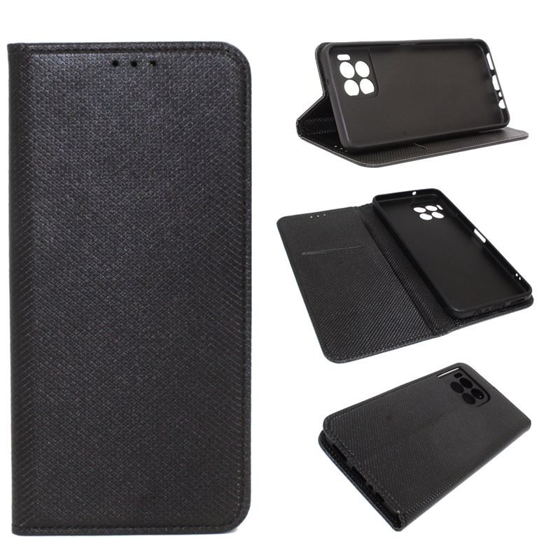 Etui Smart Magnet na telefon T-Mobile T Phone 2 Pro 5G / REVVL 7 Pro 5G czarne