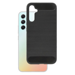 Etui Bumper Carbon LUX na telefon Samsung Galaxy A34 5G A346 czarne