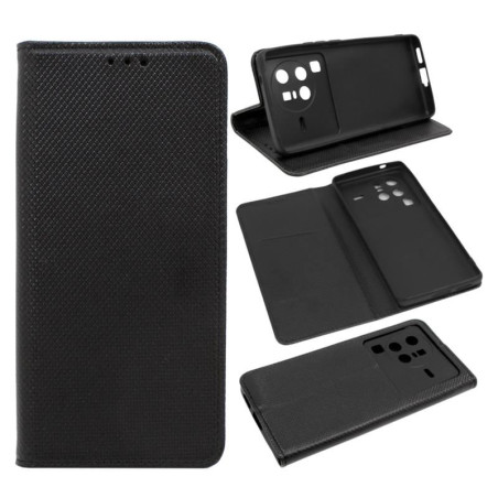 Etui Smart Magnet na telefon Vivo X80 Pro V2145 czarne