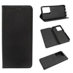 Etui Smart Magnet na telefon Vivo Y16 4G V2214 / Y02s czarne