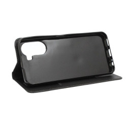 Etui Smart Magnet na telefon Vivo Y16 4G V2214 / Y02s czarne