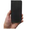 Etui Smart Magnet na telefon Vivo Y16 4G V2214 / Y02s czarne